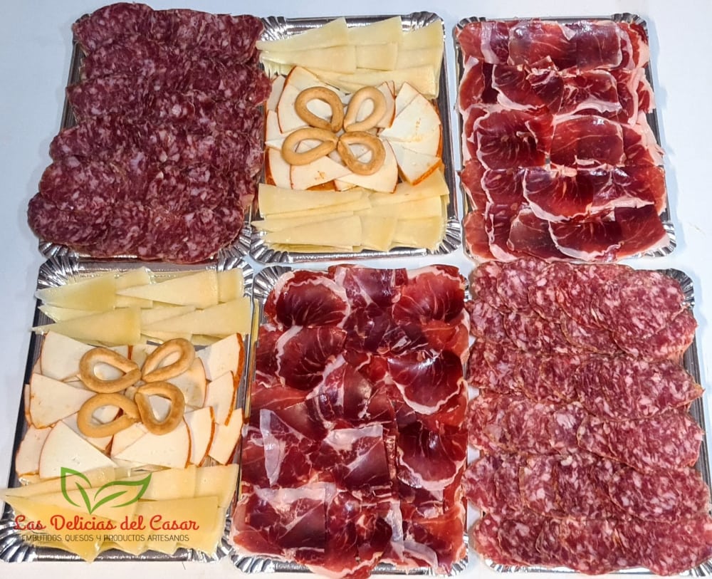 Bandeja embutido y queso